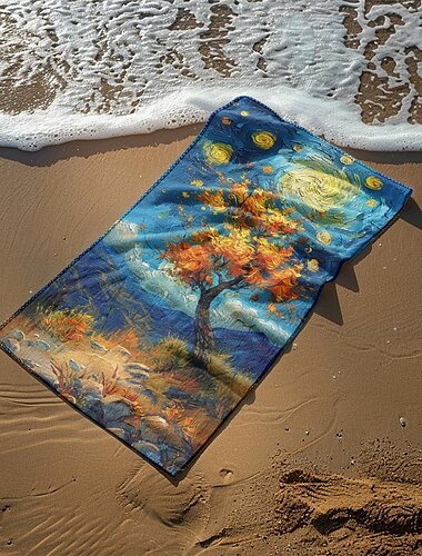  Strandtuch Sommer Stranddecken 100% Mikrofaser atmungsaktive bequeme Decken