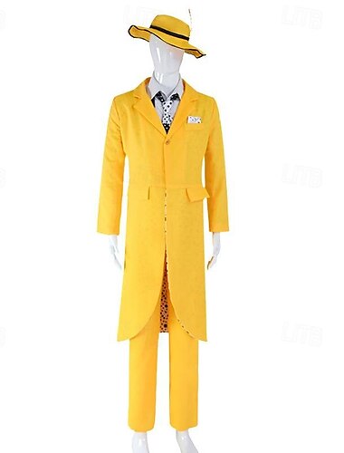  Costume de Soirée Le masque Costume de cosplay Tenues Cosplay Cosplay de Film for Homme Adulte Halloween Carnaval