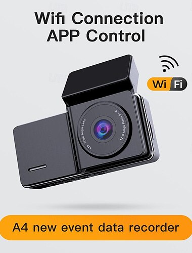  nm-530 hd 4k přední a zadní dvr wdr široký dynamický wifi záznamník jízdy připojený k mobilnímu telefonu