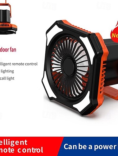  újratölthető hordozható ipari ventilátor led lámpa padlóra szerelhető talp ventilátor led kempinglámpa tartozékok ventilátor