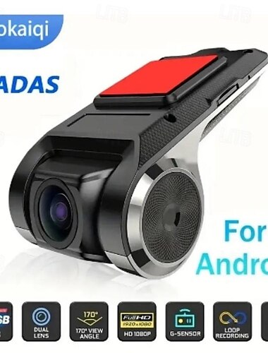  bil android navigator usb hd körinspelare media levereras med adas körhjälpfunktion bil