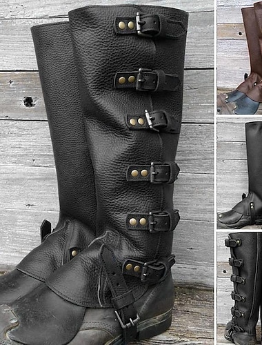  Retro / vintage Średniowieczne Renesansowa Obuwie Płaskie buty jazzowe Stuptuty Pirat Rycerz Wiking Krzyżowiec Strój na bal maskowy Męskie Damskie Dla obu płci Bal maskowy Wydarzenie / impreza Bal