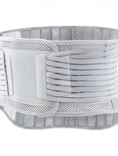  Ceinture de soutien du bas du dos pour hommes et femmes, ceinture de soutien du bas du dos respirante, soulagement de la douleur avec 6 baleines pour soulever des charges lourdes, hernie discale,