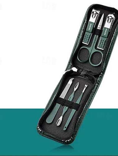  Conjunto de tesouras de unhas para uso doméstico, cortador de unhas especial para homens e mulheres, ferramentas de beleza portátil para uso doméstico