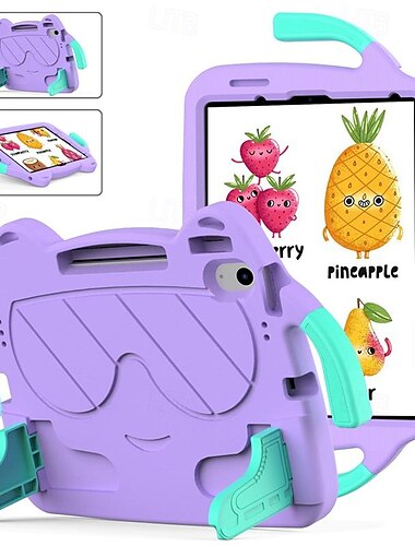  Tableta Carcasa Funda Para Apple iPad 10.9'' 10 iPad Air 5.º ipad 9th 8th 7th Generation 10.2 inch iPad aire 3 iPad Pro 1er 11'' Mango Portalápiz Tirantes de Hombro Caricatura ordenador personal