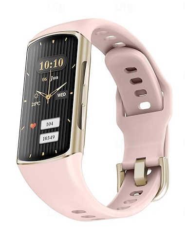  696 H28 Smartwatch 1.58 Zoll Smart-Armband Bluetooth EKG + PPG Schrittzähler Anruferinnerung Kompatibel mit Android iOS Damen Herren Freisprechanlage Nachrichterinnerung IP 67 25mm Uhrengehäuse