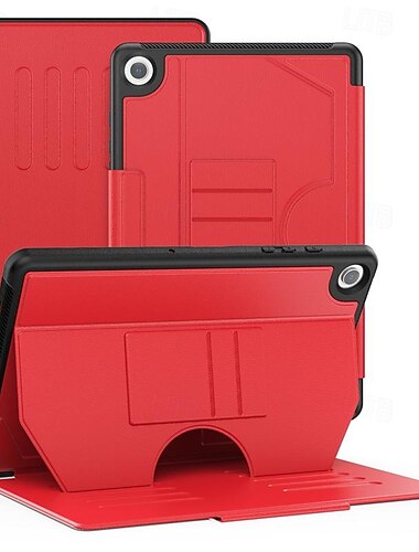  Tablette Hüllenabdeckung Für Samsung Galaxy Tab A9 8.7" A9 Plus 11" Tragbar Bleistifthalter Kreditkartenfächer TPU PC PU-Leder