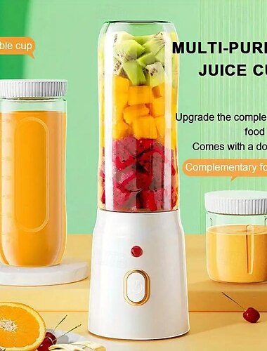  tragbarer kleiner Obstmixer multifunktionaler elektrischer Entsafterbecher für den Heimgebrauch