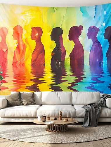  Juni Pride Monat Pride Monat LGBTQ LGBT Liebe Regenbogen Hängetapisserie Frohe Stolz Außen Deko