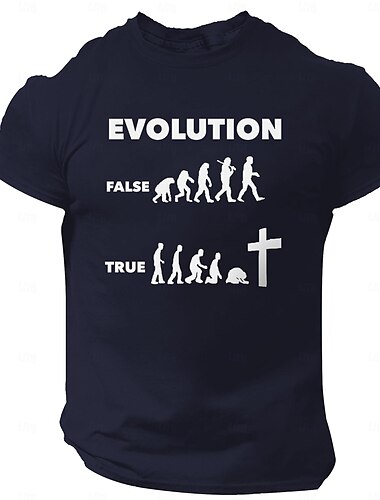  Herren Zitate & Sprüche Kreuz Buchstabendruck T Shirt T-Shirt 100% Baumwolle Kurzarm Grafik Hemd Schwarz 1 Heather Grey Grau meliert # Bequemes T-Shirt Straße Sport im Freien Modedesigner-Kleidung