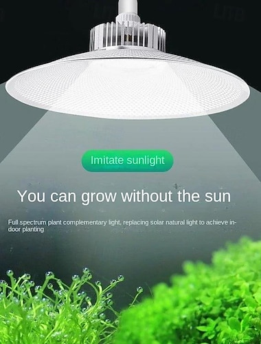  Luz LED para cultivo de plantas, luz de imitación, luz LED de 36w/50w/100w para un mejor cultivo de vegetales, 220v e27