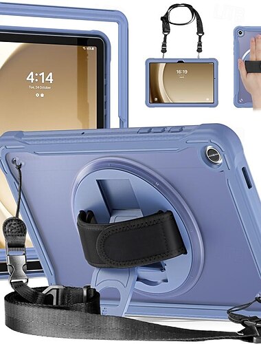  Tablette Hüllenabdeckung Für Samsung Galaxy Tab A9 8.7" A9 Plus 11" Tragbar Griff Bleistifthalter Rüstung TPU PC
