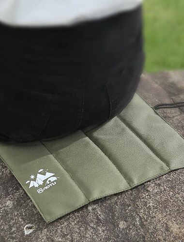  Estera de pícnic al aire libre, cojín impermeable para asiento de camping, estera gruesa para el suelo, almohadilla para sentarse resistente al desgaste