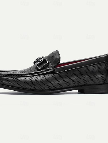  Herren Loafer & Slip On Formale Schuhe Abendschuhe Leder Italienisches vollnarbiges Rindsleder Komfortabel Rutschfest Halbschuhe Schwarz Grün