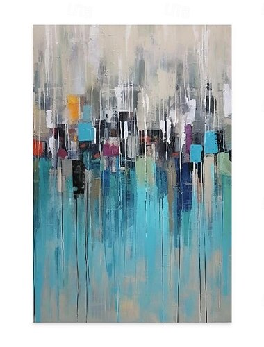  ruční olejomalby plátno nástěnné umění dekorace moderní abstraktní pro domácí výzdobu válcované bezrámové nenatažené malby