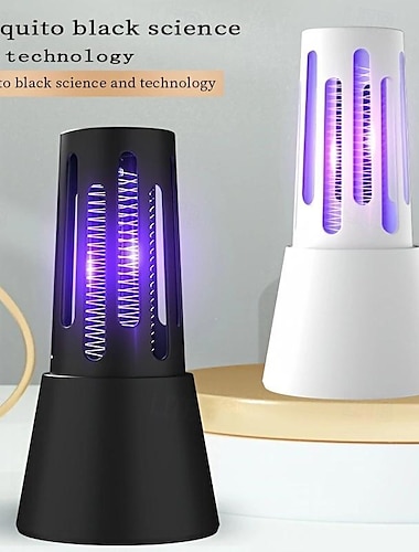  zapper de moustique, chauffe-punaises de lit, tueur de moustiques buzzbug, zapper de moustiques zaptek, chargement USB, idéal pour l'extérieur et l'intérieur