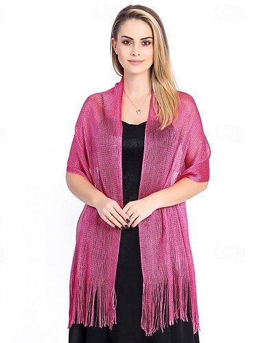  Glitter Anni Ruggenti Brillare & Splendere Sciarpe da flapper Il grande Gatsby Charleston Costume Per donna San Valentino Mascherata Feste Matrimonio Abbigliamento da sera Adulti Scialle Primavera