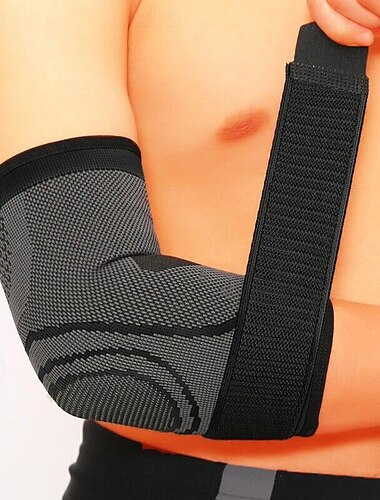  1 Stück Ellenbogenbandage für Sehnenscheidenentzündung und Tennisarm, Ellenbogen-Kompressionsmanschette, Tennisarmbandage für Frauen und Männer, verstellbarer Gurt für Tennisarm, Gewichtheben,