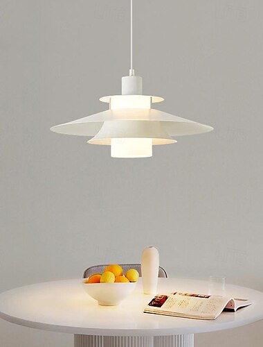  led függőlámpa konyhasziget függőlámpa akril 1 lámpás 35/40cm egyforma fém festett kivitel modern északi stílusú hálószoba étkező 110-240v