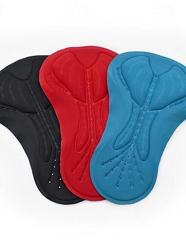 Per donna Tinta unica Pantaloncini imbottiti da ciclismo Bicicletta Pantaloncini imbottiti / Fondello Vestibilità aderente Gli sport Confortevole Traspirante Nero Rosso Abbigliamento Abbigliamento