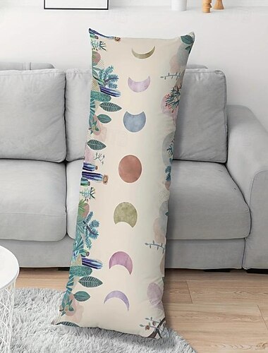  Almofadas decorativas para o corpo, capa de almofada quadrada macia, 1 peça, fronha para quarto, sala de estar, sofá, cadeira