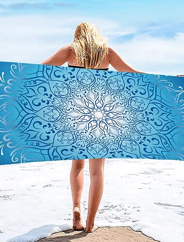  zomerstrandlaken sneldrogend tropisch bohemien regenwoud zeeschildpad plantenhanddoek zacht en sneldrogend strandlaken superabsorberend zacht microvezelzand zwembadbad outdoor reishanddoek
