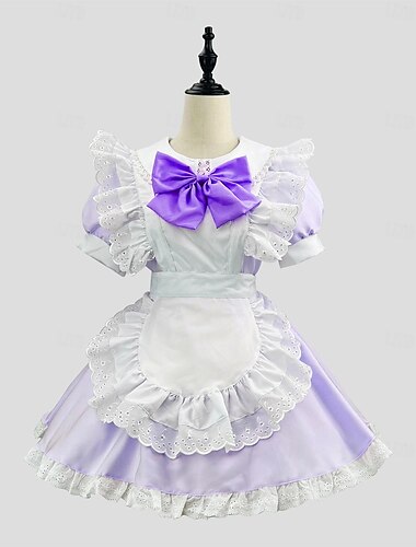  Cosplay Dienstmädchenkostüm Anime Kleid Cosplay Kostüm Outfits Cosplay-Anzüge Kleider Karneval Valentinstag Maskerade Kostüm Für Damen Mädchen Erwachsene
