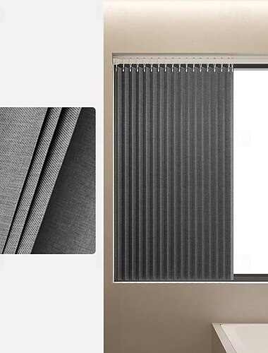  Küchenvorhänge, Türöffnungen, Plissee-Faltvorhang mit Haken, wasserdichter Stoff, Türen, Vorhang für Schrank und Raumteiler, 1 Panel