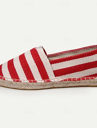  Herren Loafer & Slip On Komfort-Müßiggänger Leinwand Komfortabel Rutschfest Halbschuhe Dunkelrot Schwarz