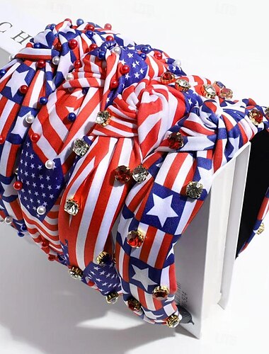  Nativo americano Bandana Adulto Hombre Mujer Cosplay Fiesta / Noche Festival Día de la Independencia 4 de julio Disfraz de carnaval fácil