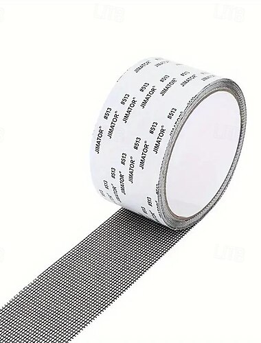  5x200cm Bildschirmreparaturband Fenster Tür wasserdichtes Moskito-Netzpatch selbstklebend Super Fix Netzgewebe bei defekten Löchern