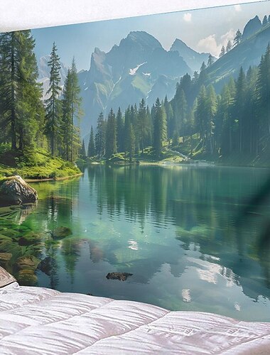  Landschaftsfelder Landschaft Wandteppich Wanddekoration große Wandteppich Wandbild Dekor Fotografie Hintergrund Decke Vorhang Haus Schlafzimmer Wohnzimmer Dekoration Wandtuch XXL Natur