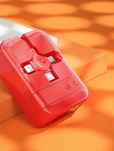  cavo dati retrattile 3 in 1 per cavo di ricarica di tipo C Android Apple