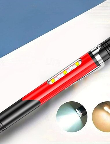  Mini-Medizin-Taschenlampe Typ C, USB-Aufladung, integrierter Akku, medizinische Taschenlampe, tragbare medizinische Stiftlampe, XPG-LED