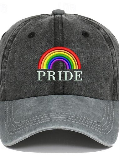  LGBTQ LGBTQ Regenbogen Mützen Erwachsene Herren Damen Fröhlich Lesbisch Pride Parade Pride-Monat Maskerade Einfaches Karnevalskostüm