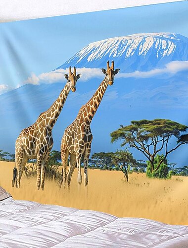  Afrikanische Baobab Wälder hängen Wandteppich Kunst große Wandteppich Wandbild Dekor Fotografie Hintergrund Decke Vorhang Haus Schlafzimmer Wohnzimmer Dekoration Wandtuch XXL Natur