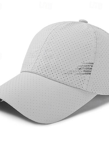  Herren Cap Basecap Sonnenhut Kappe Schwarz Weiß Polyester Modisch Brautkleider schlicht Strasse Täglich Glatt Einstellbar Sonnenschutz Atmungsaktiv