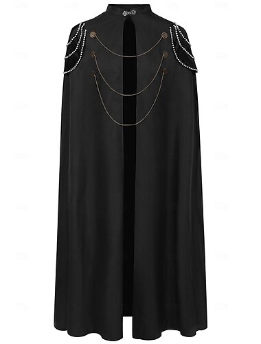  Retro / vintage Punk și gotic Medieval Costum Cosplay Manta Vampiri Vikingi Bărbați Regal Steampunk Halloween Carnaval Mascaradă Petrecere / Seara Adulți Manta