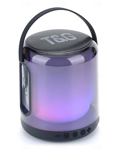  T&G TG376 Bluetooth Lautsprecher Bluetooth LED-Lampe Mini Stereoton Sprecher Für PC Notebook Handy