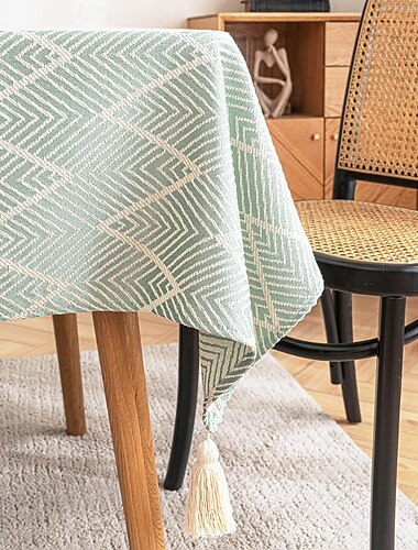  gewellte Tischdecke im japanischen Stil