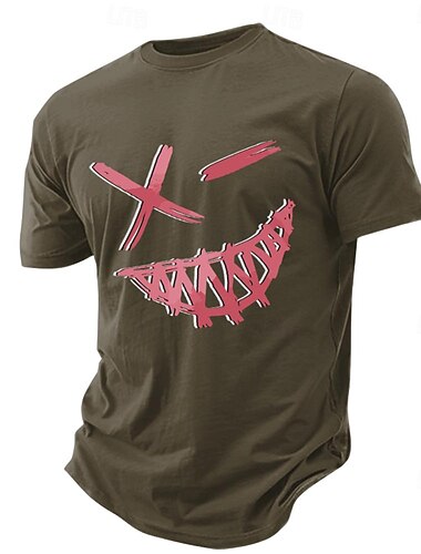  Herren Buchstabe Pferderennen T Shirt T-Shirt 100% Baumwolle Kurzarm Grafik Hemd Schwarz Armeegrün Dunkelblau Bequemes T-Shirt Straße Sport im Freien Modedesigner-Kleidung