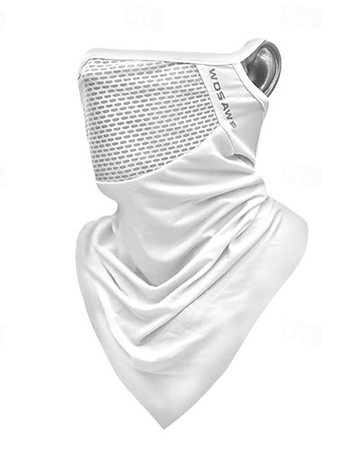  WOSAWE Halsmanschette Halsrohr Bandana Sportschal Gesichtsmaske Anti-Insekten Staubdicht Leichtgewichtig Weich Komfortabel Fahhrad / Radsport Schwarz Weiß Blau für Herren Damen Erwachsene Reisen