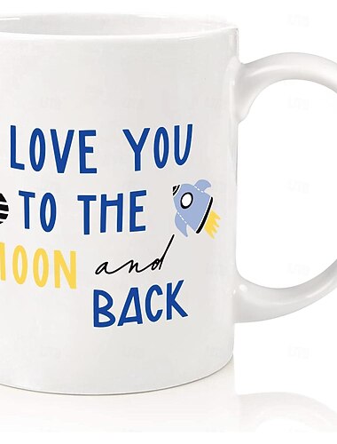  Fathers Day Funny Gifts for Dad Husband Him from Daughter Son Kids Wife - 11 OZ Ceramic Coffee Mug - Stocking Stuffers for Christmas XmasBirthday Anniversary Gag Presents Ideas for PaPa Step Dad