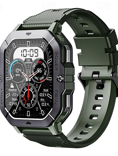  C28 Okos óra 2.02 hüvelyk Intelligens Watch Bluetooth EKG + PPG Lépésszámláló Hívás emlékeztető Kompatibilis valamivel Android iOS Női Férfi Hosszú készenléti idő Kéz nélküli hívások Vízálló IP 67 46