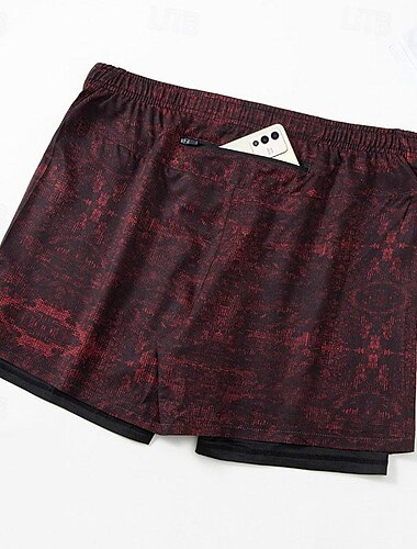  Herren kurze Sporthose Laufshorts kurze hosen Trainingsshorts Sweatshirts Tasche Kordelzug Elastischer Bund Kurze Hose Outdoor Sport & Natur Sportlich Schnelltrocknend Leichtgewichtig Weich Marathon