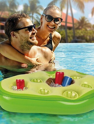  Wasserspielzeug Aufblasbare Luftmatratzen Garten runder aufblasbarer Pool Ungiftig Geometrische Muster PVC Strand Kreativ Outdoor Sommer Alles Kinder Erwachsene