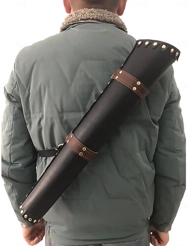  Retro Vintage Medieval Renaissance Quiver Viking Ranger Elven Men's Viking Halloween Carnival Masquerade Party Renaissance Fair LARP Adults More Accessories