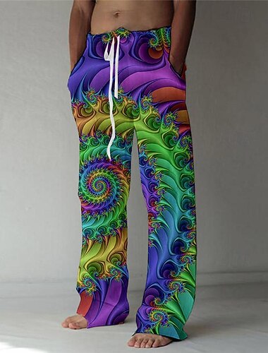  رجالي بنطلونات السراويل الصيفية سروال الشاطئ رباط مرونة الخصر جيب أمامي الرسم جماجم راحة ناعم فضفاض مناسب للبس اليومي موضة مصمم 1 2