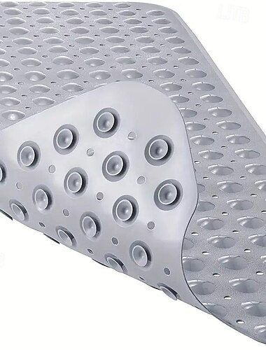  Badewannenmatte, rutschfeste Badematte für die Wanne, 101,6 x 40,6 cm, Duschmatte mit Saugnäpfen, extragroß und maschinenwaschbar, Badematten für das Badezimmer
