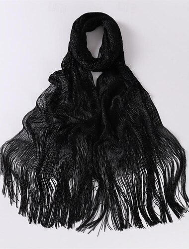  Schals Wickeltücher für Frauen Elegant Brautkleidung Ärmellos Polyester Hochzeit Schals Mit Pure Farbe Für Party Frühling Sommer